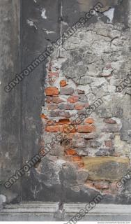 Photo Texture of Wall Plaster Damaged 0040